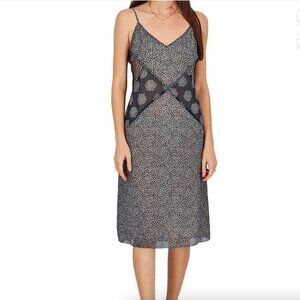 Avec Les Filles Navy Floral Dress